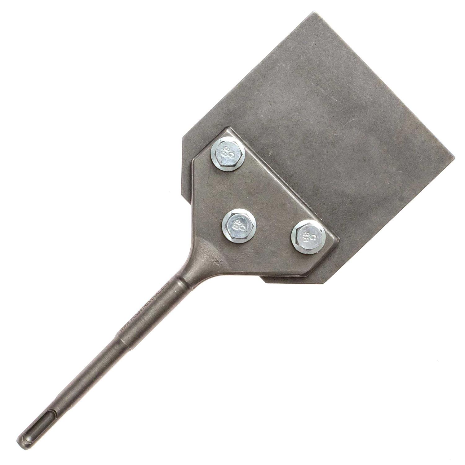 Thinset Removal Bit 4 in. SDS-Plus Floor Scraper Assembly - Cheap Fitting