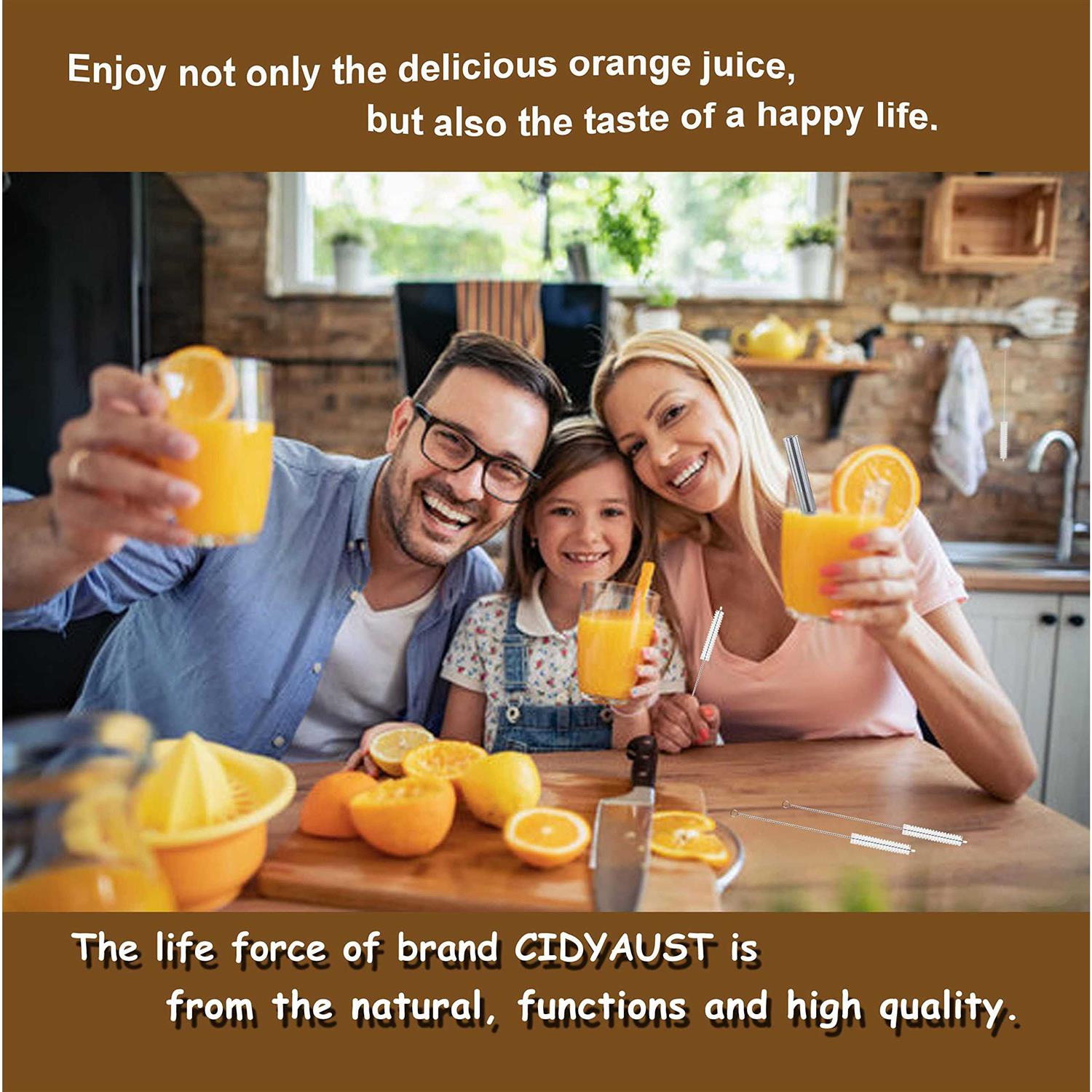 CIDYAUST Straw Cleaner Brush Extra Long 12 inch Extra Wide 12mm diam Straw Brushes for Cleaning Straws - Cheap Fitting