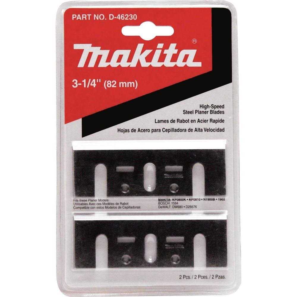 Makita D-46230 3-1/4 High-Speed Steel Planer Blades - Cheap Fitting