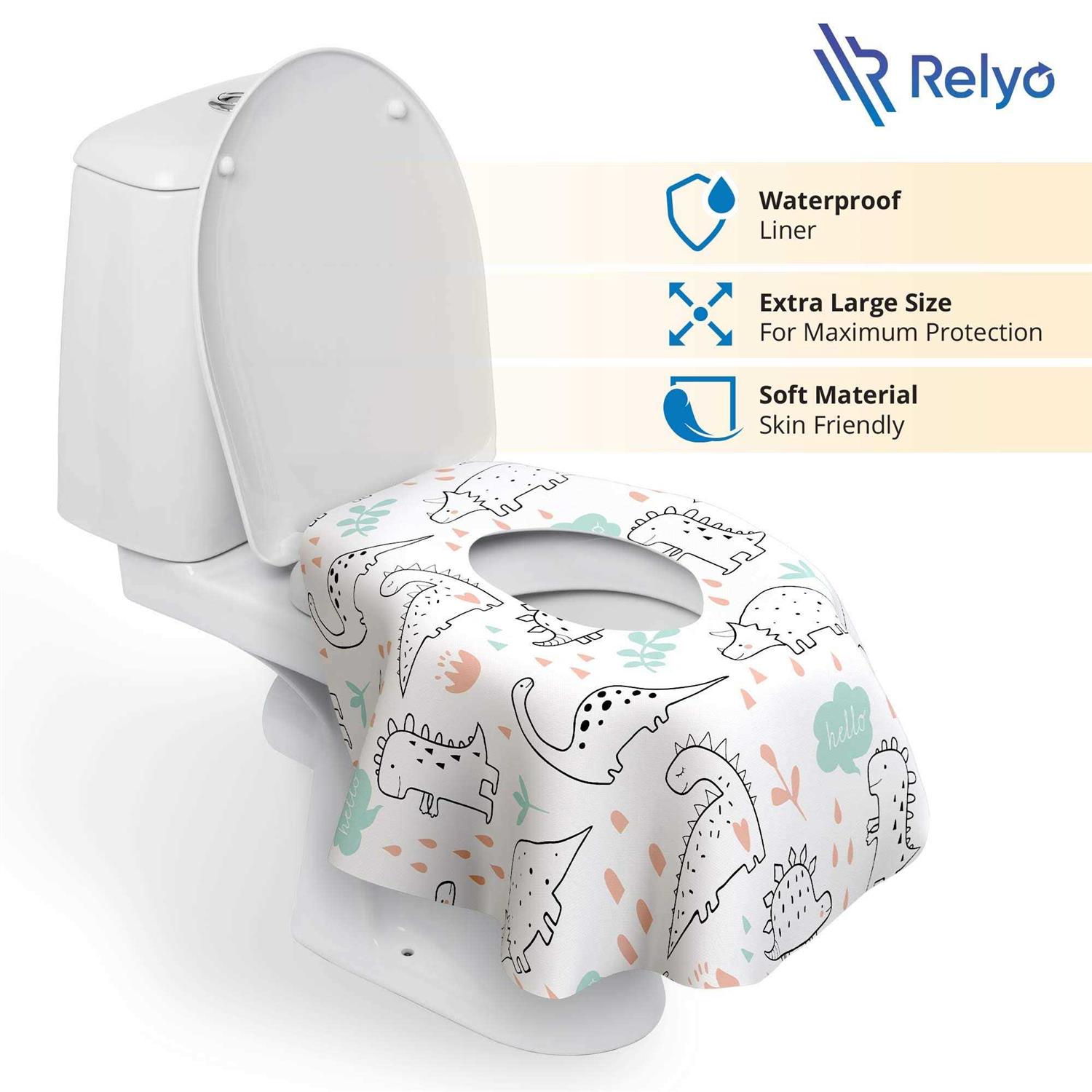 Toilet Seat Covers Disposable 20 Pack Waterproof, Ideal for Kids and Adults Extra Large - Cheap Fitting