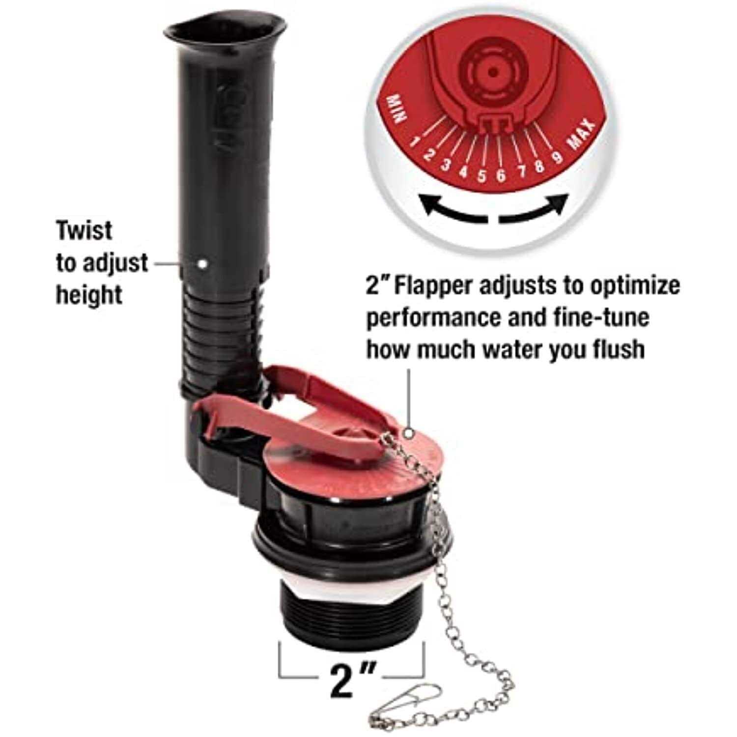 Fluidmaster Everything Complete Toilet Repair Kit - Cheap Fitting