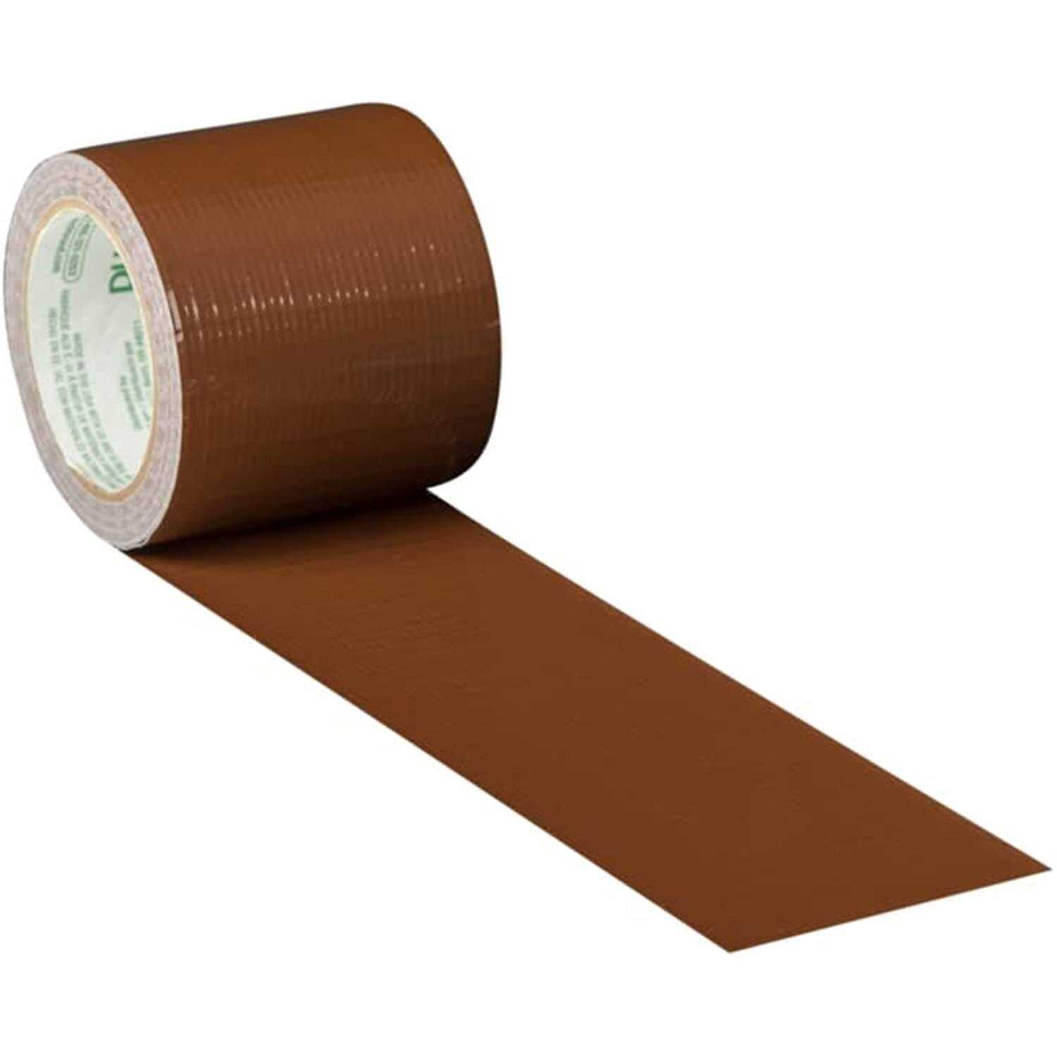 Duck 1.88 in. W x 5 yd L Brown Solid Duct Tape 285437 - Cheap Fitting