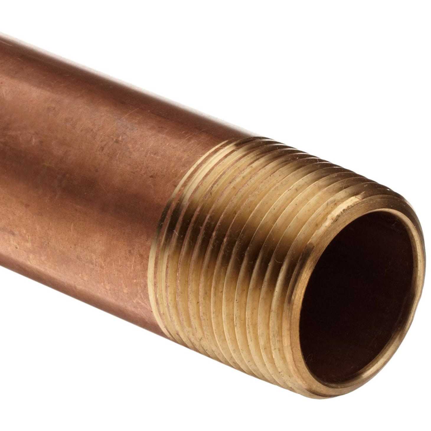 Merit Brass Lead Free Red Brass Pipe Nipple - Cheap Fitting