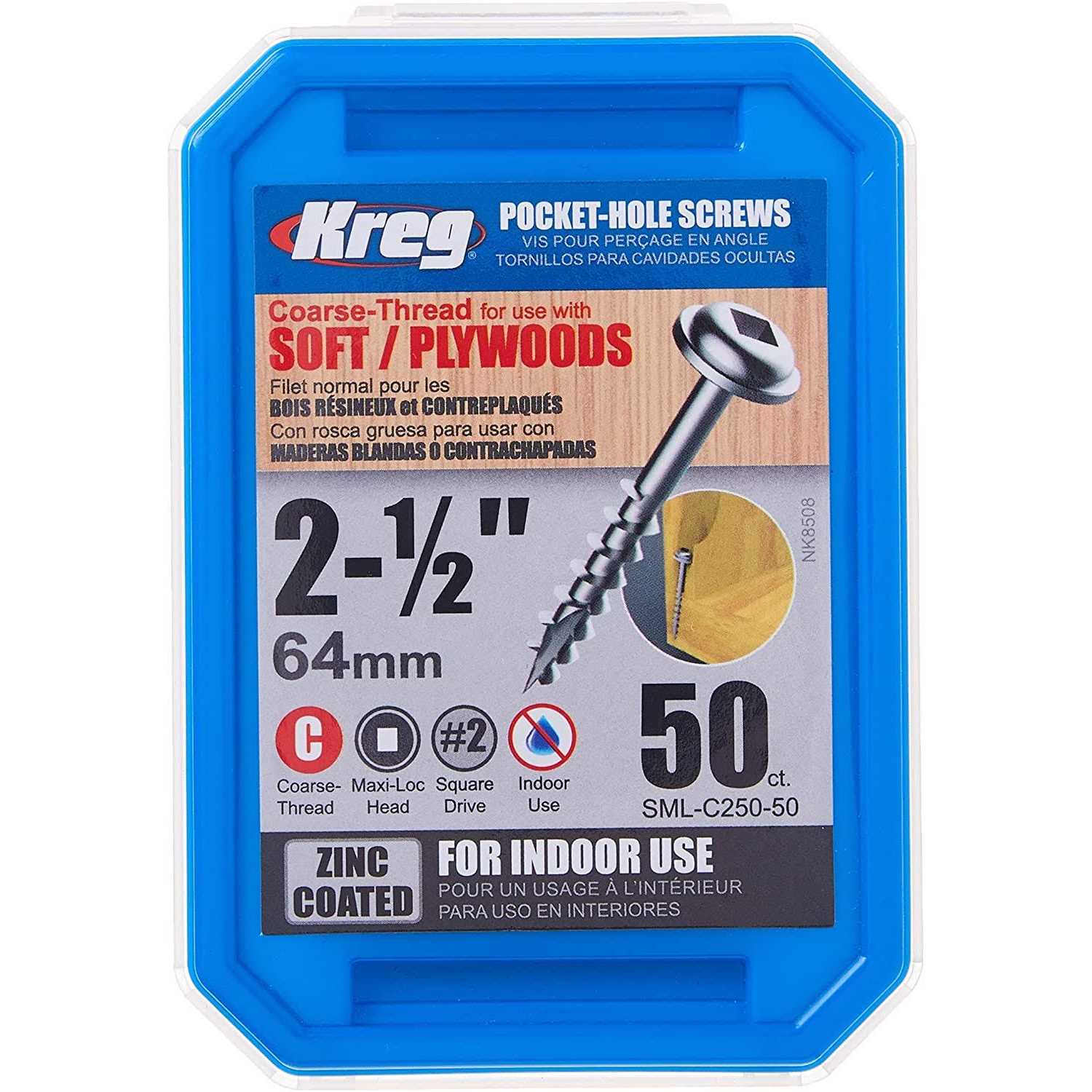 Kreg Pocket Hole Screw - Cheap Fitting