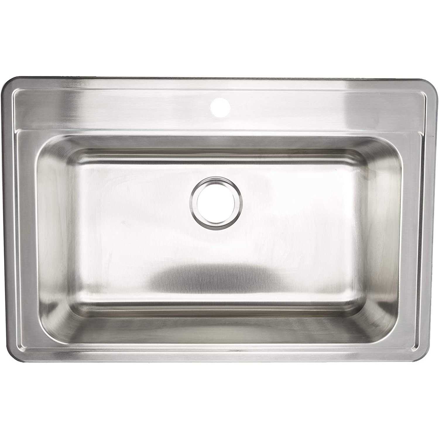 Zuhne Drop-in Kitchen Sink Stainless Steel - Cheap Fitting