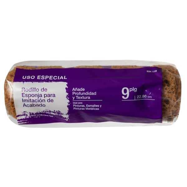 Linzer 9 in. Sponge Faux Finish Paint Roller Cover - Cheap Fitting