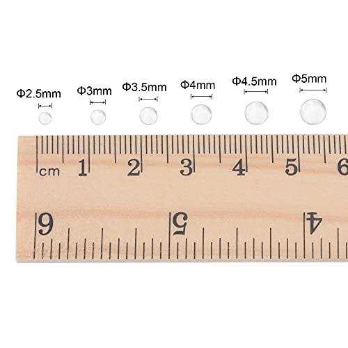 uxcell Solid Round Clear Glass Ball Boiling Stones Soda Lime Glass Beads - Cheap Fitting