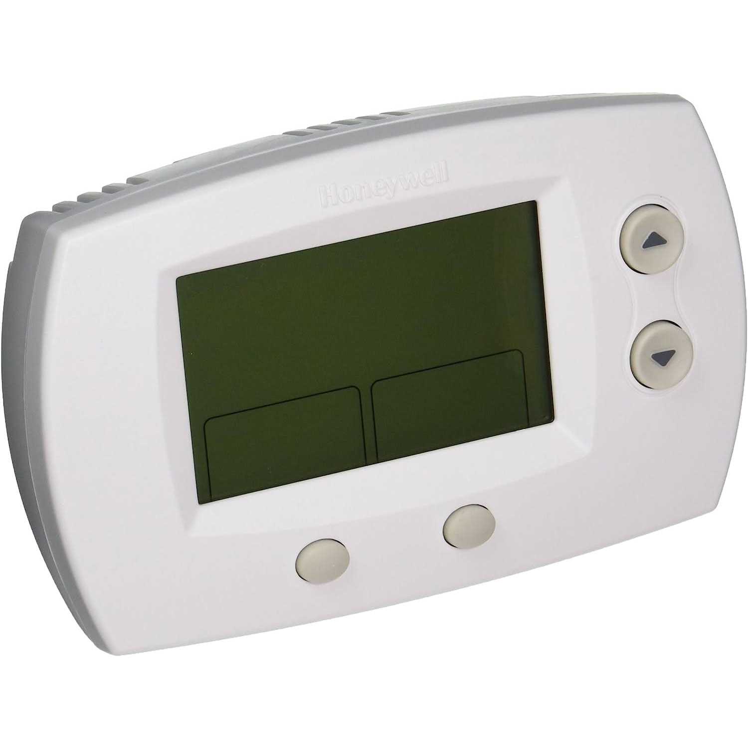 Honeywell TH5220D1029 Focuspro 5000 Non-Programmable 2 Heat and 2 Cooling Thermostat - Cheap Fitting