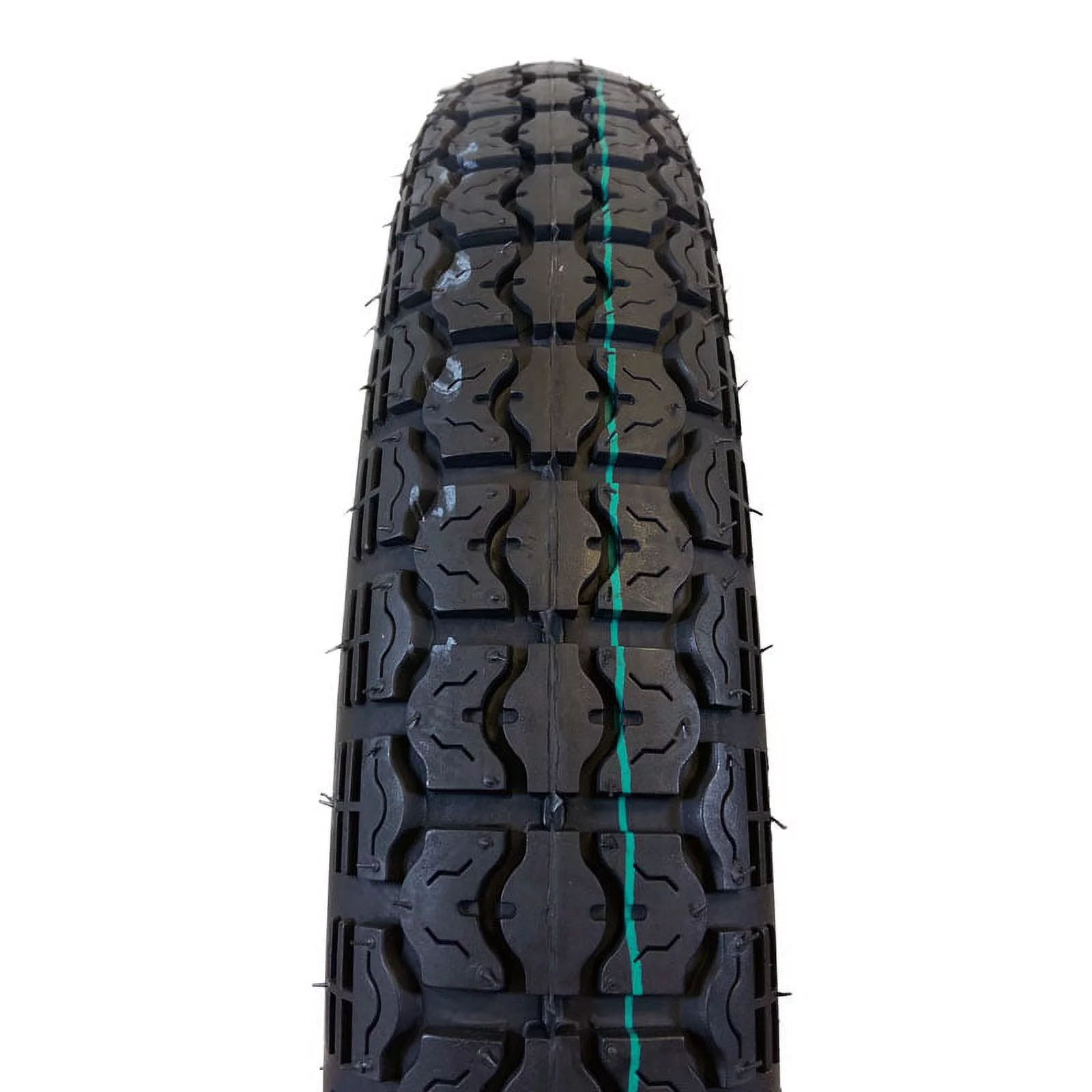 Motorcycle Tire 2.75-16 (80/80-16, 90/80-16) Front or Rear Slightly Knobby (P44) - Cheap Fitting