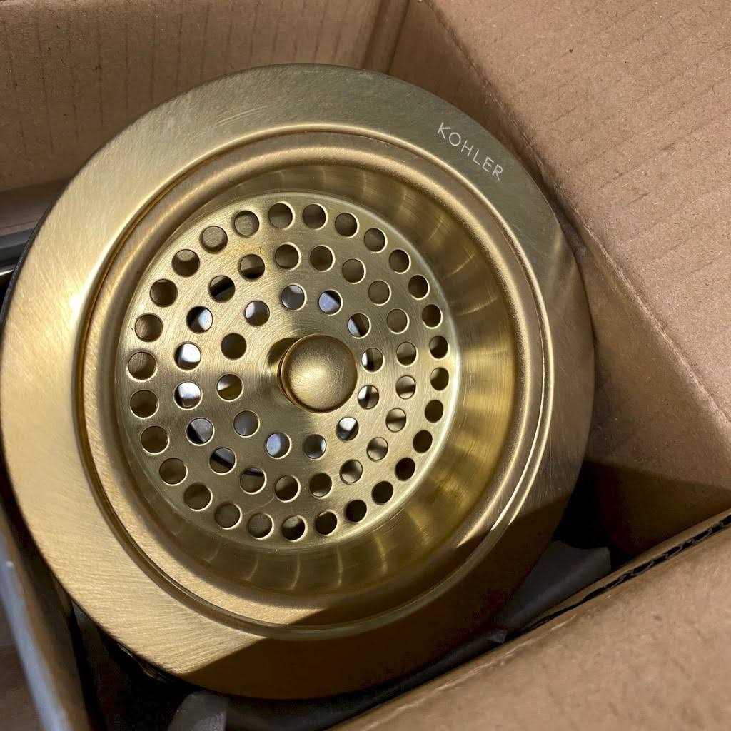 Kohler Duostrainer Sink Drain and Strainer with Tailpiece - Cheap Fitting
