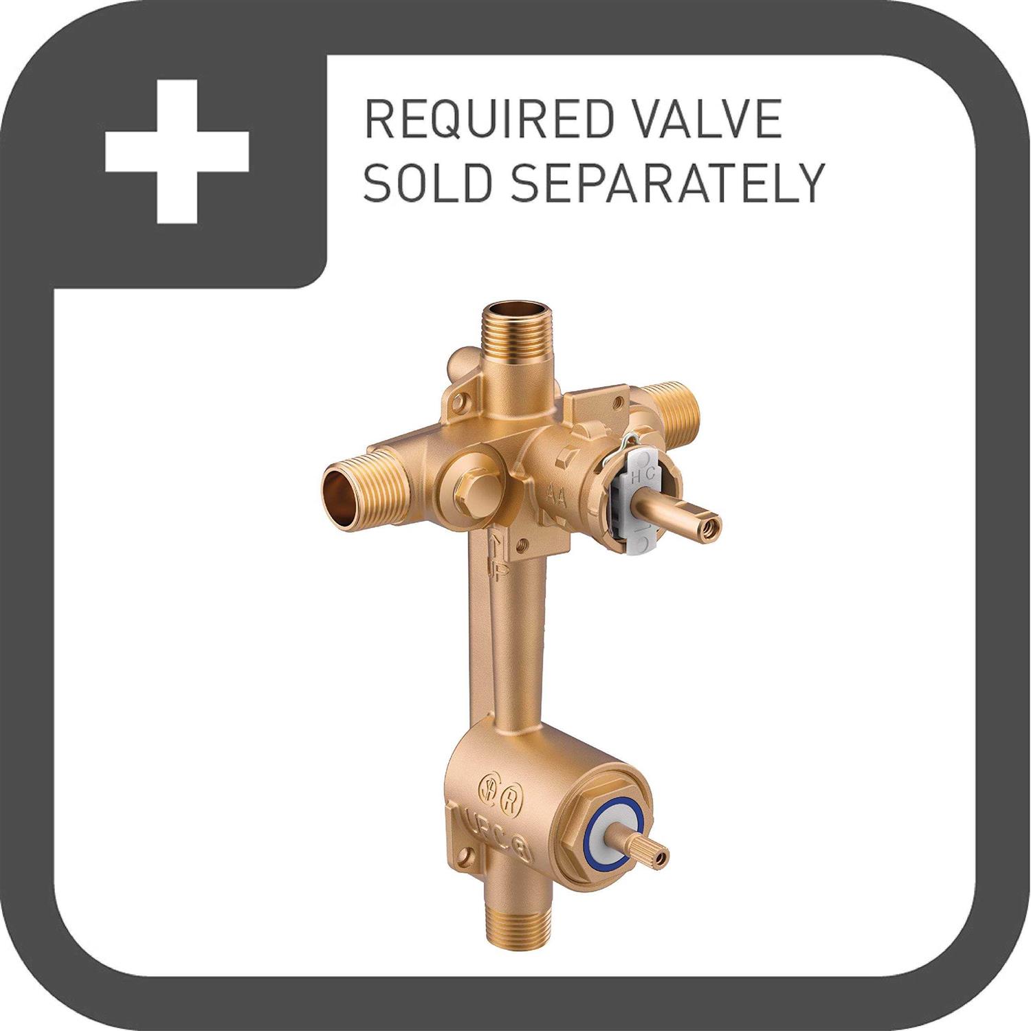 Moen T2470 Genta Posi-Temp with Diverter Valve Trim - Cheap Fitting