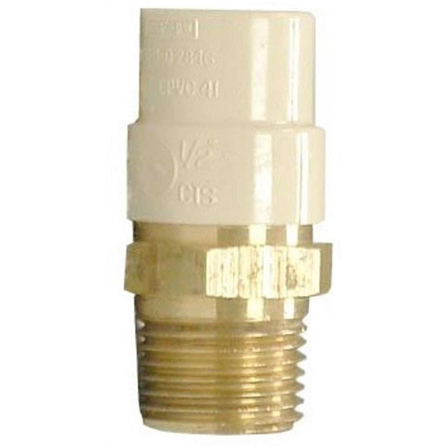 Homewerks CPVC Pipe Transition Adapter - Cheap Fitting