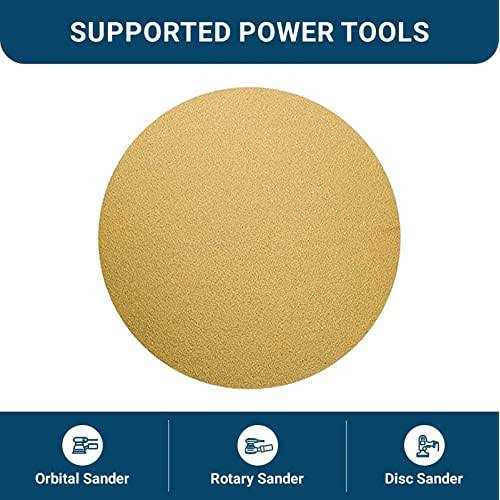 Benchmark Abrasives PSA Gold Self Adhesive DA Sanding Disc Roll Aluminum Oxide Grains Designed for Surface Blending Edge Sanding General Stock - Cheap Fitting