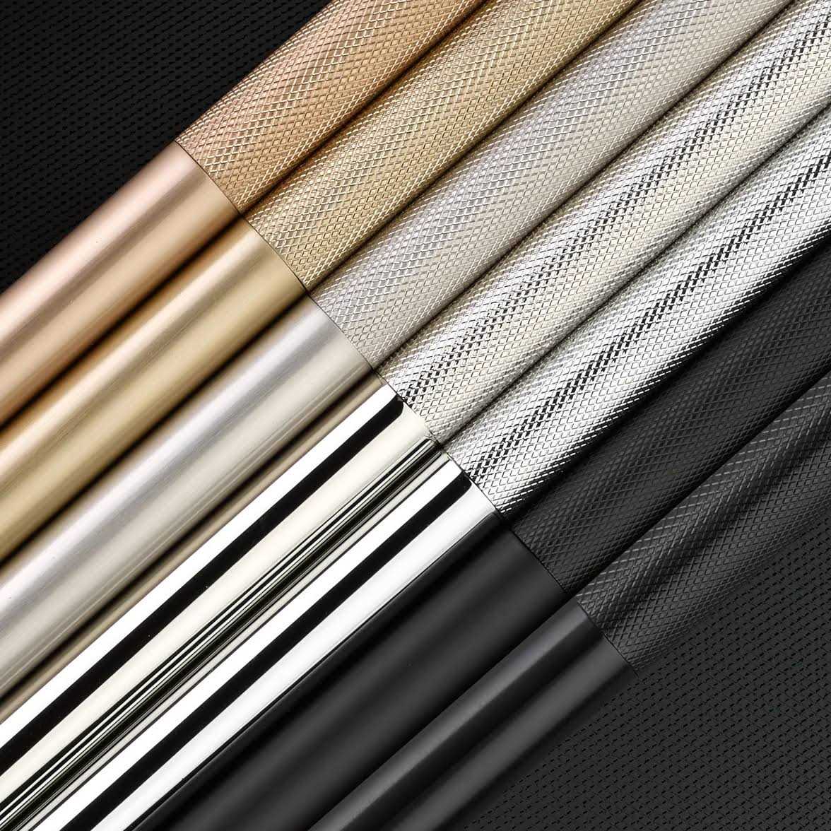 Emtek Select 84055.RECUS4.KNUS4 Knurled Bar with Rectangular Stem Cabinet Pull - Cheap Fitting