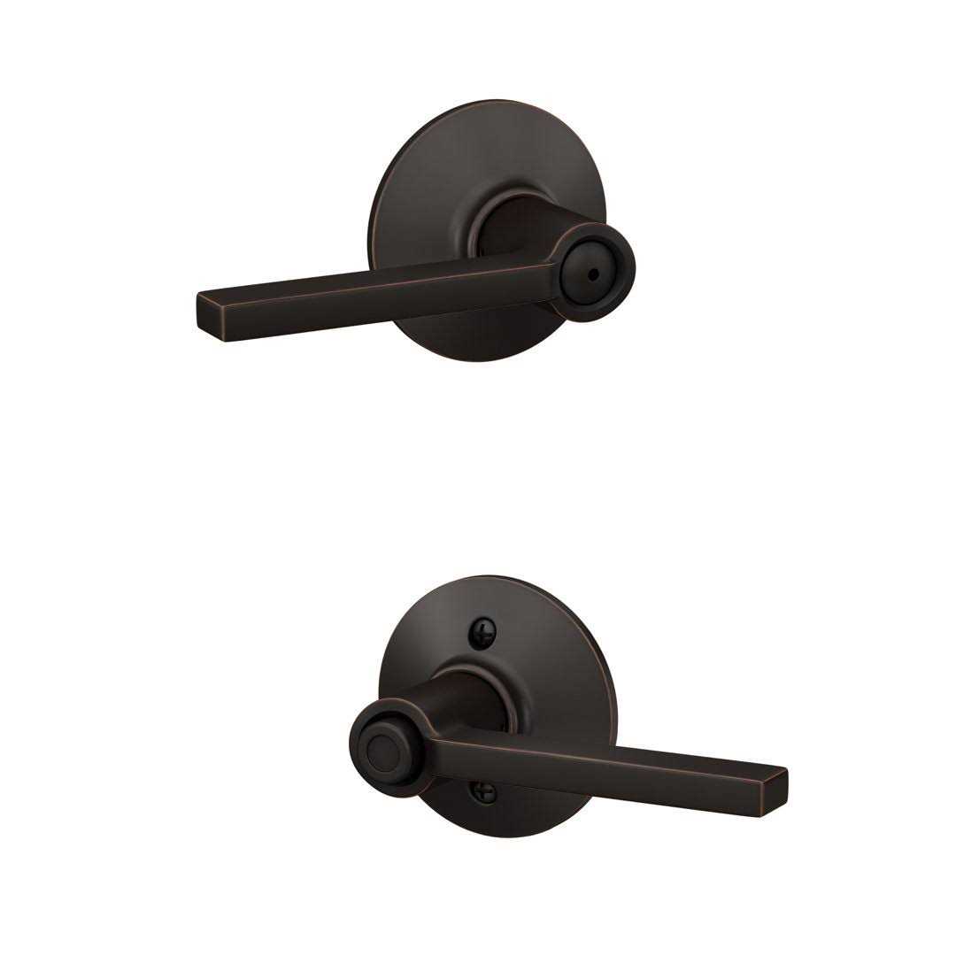 Schlage Latitude Passage Door Lever Set F10LAT716 - Cheap Fitting