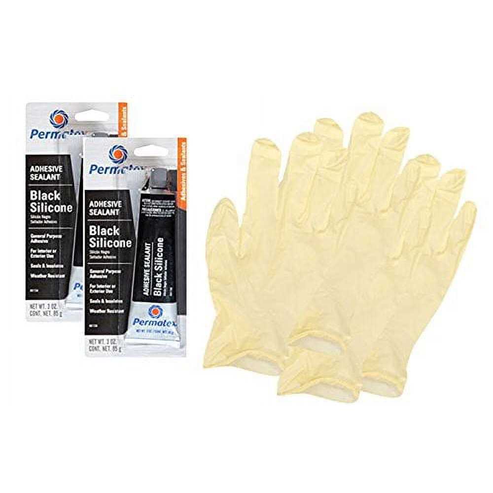 Permatex 81158 Black Silicone Adhesive Sealant - Cheap Fitting