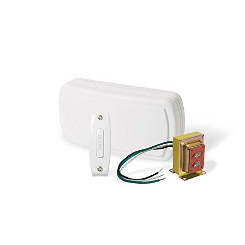 BROAN-NuTone LLC BK110NBWH White 1 Button Chime Kit / Each - Cheap Fitting