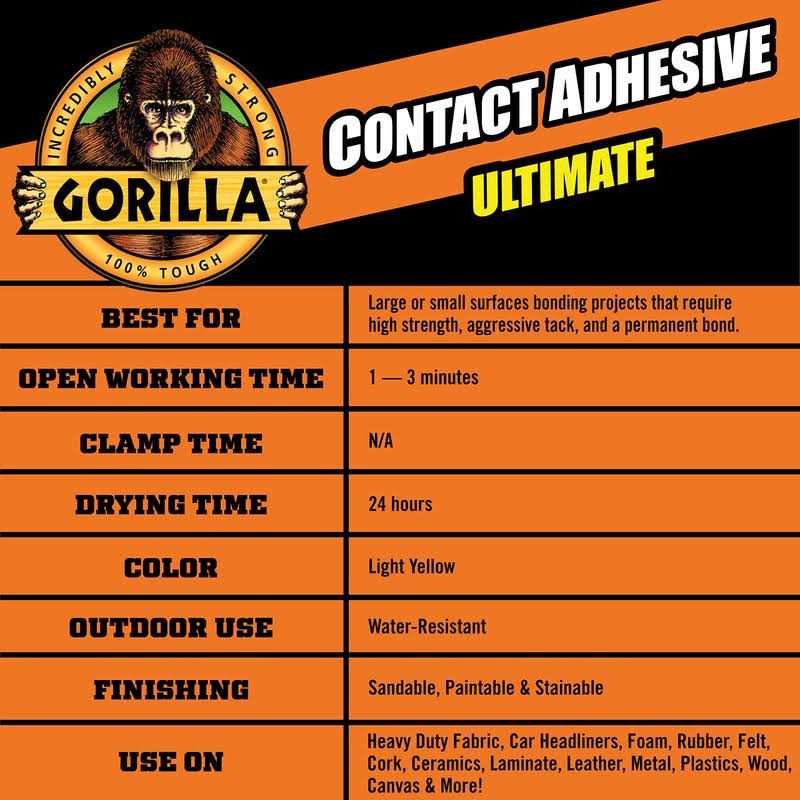 Gorilla Contact Spray Adhesive Ultimate - Cheap Fitting