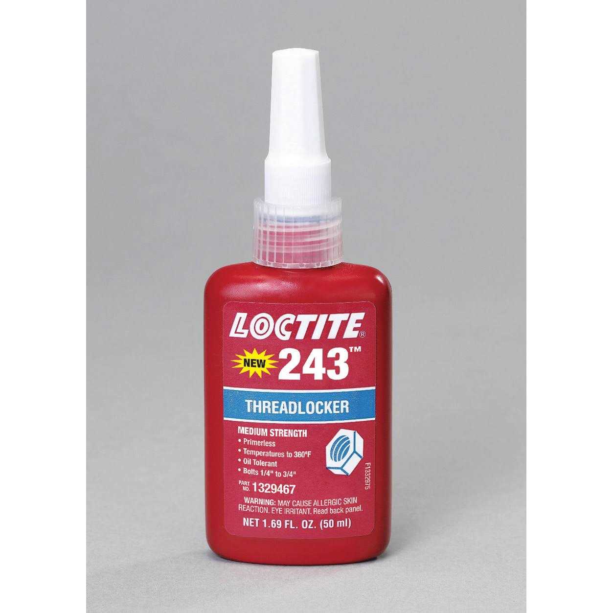 Loctite 1329467 243 Blue Medium Strength Threadlockers - Cheap Fitting