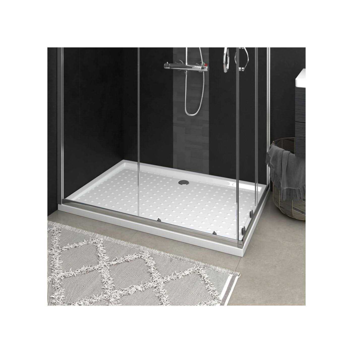vidaXL Shower Base Tray with Dots - Cheap Fitting
