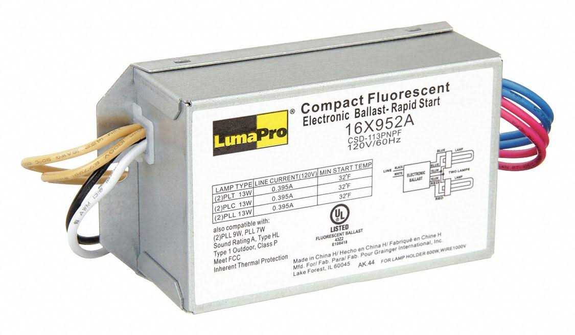 Lumapro 16X952 Cfl Ballast - Cheap Fitting