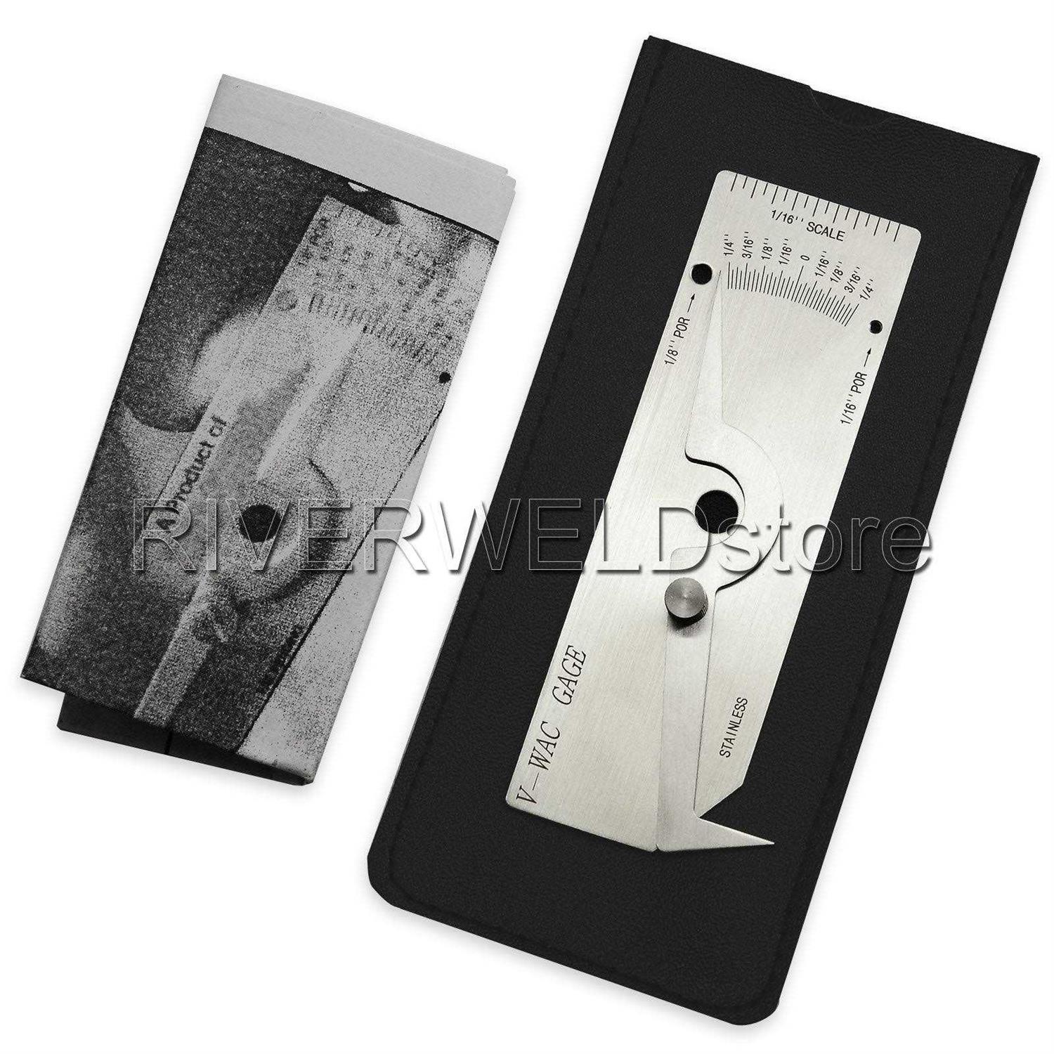 RIVERWELD V-WAC Single Weld Gage Welding Inspection Thread Gauge Inch - Cheap Fitting