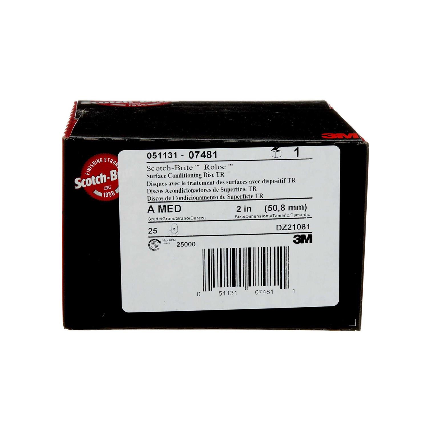 3M Scotch-Brite Roloc Surface Conditioning Disc 7481 - Cheap Fitting