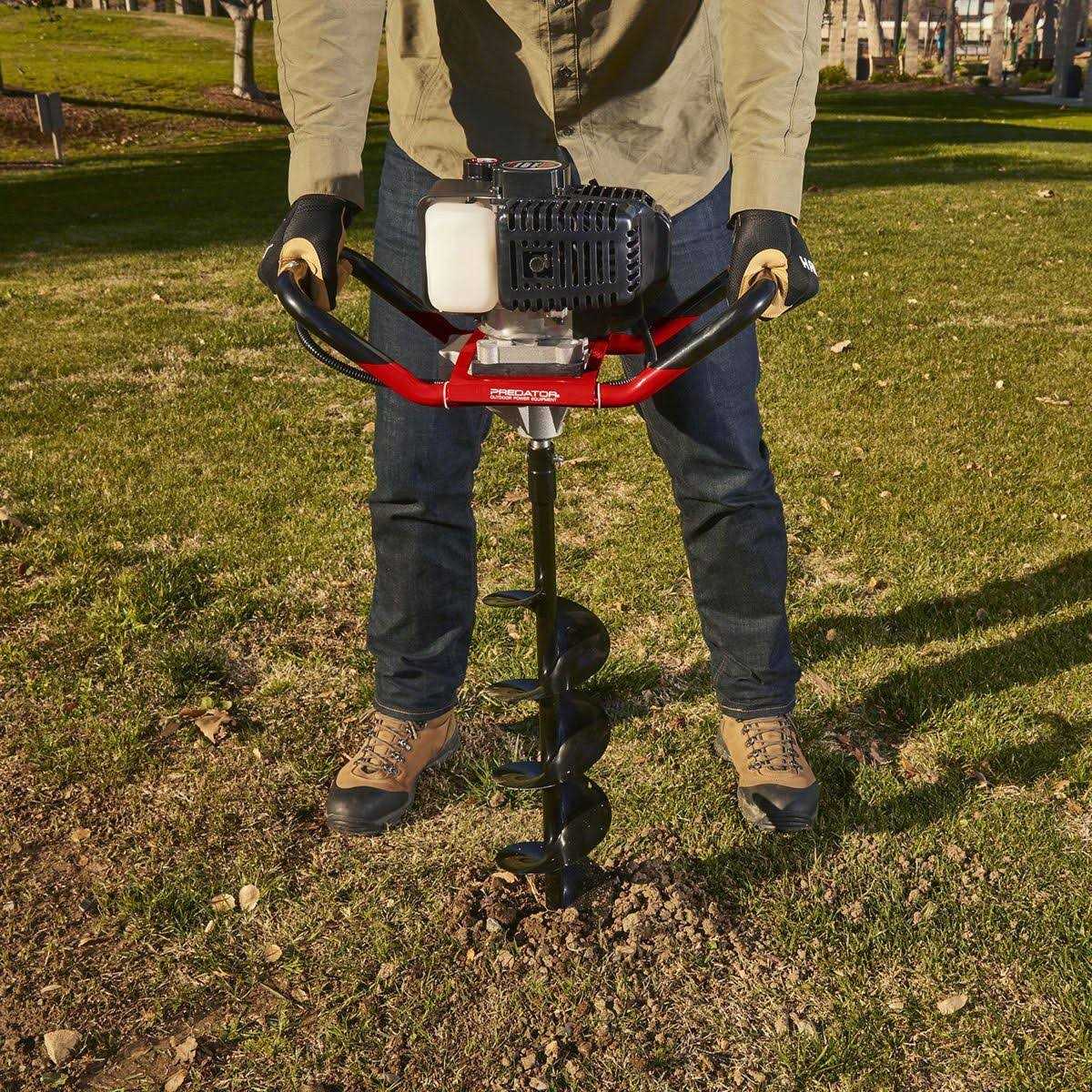 Predator Gas Powered Earth Auger - Cheap Fitting