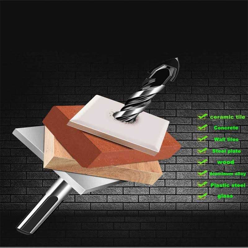 TOEGA 5Pcs Concrete Drill bits Masonry Drill bit Set for Tile - Cheap Fitting