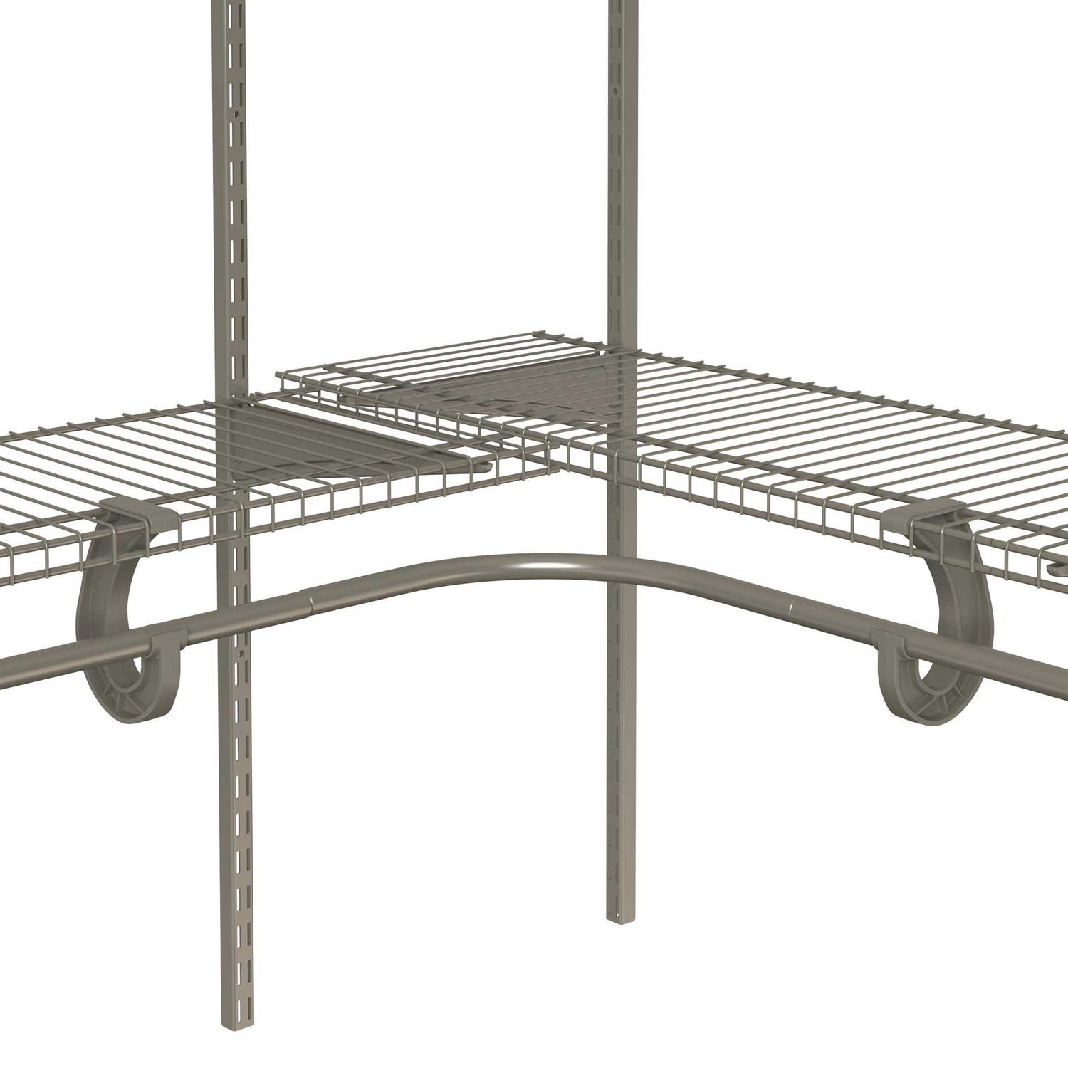 ClosetMaid SuperSlide Corner Rounder Closet Rod - Cheap Fitting