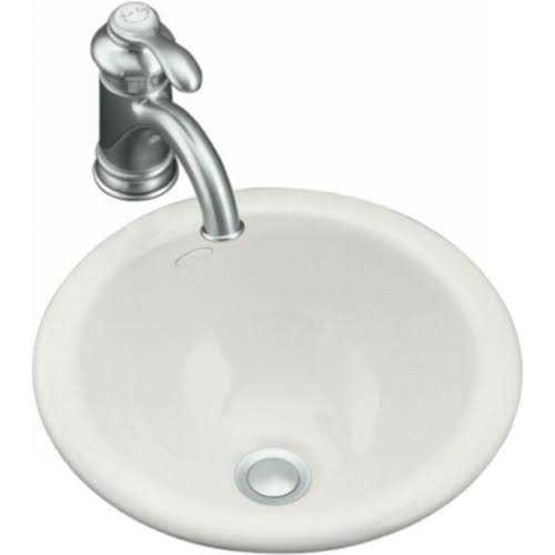 Kohler K-2298-0 Compass Drop-in & undermount Bathroom Sink - Cheap Fitting