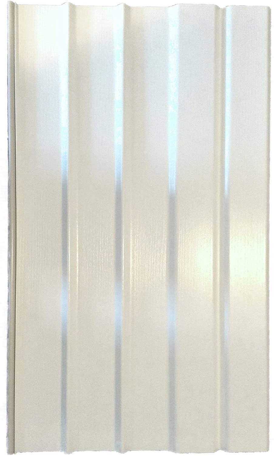 Lifestyle Mobile Home Vinyl Skirting Box of 10 White Solid Panels - Cheap Fitting