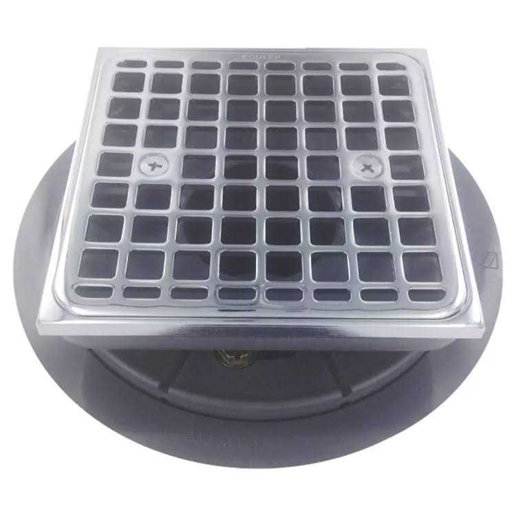 Kohler K-9136-CP Square Design Tile-in Shower Drain - Cheap Fitting