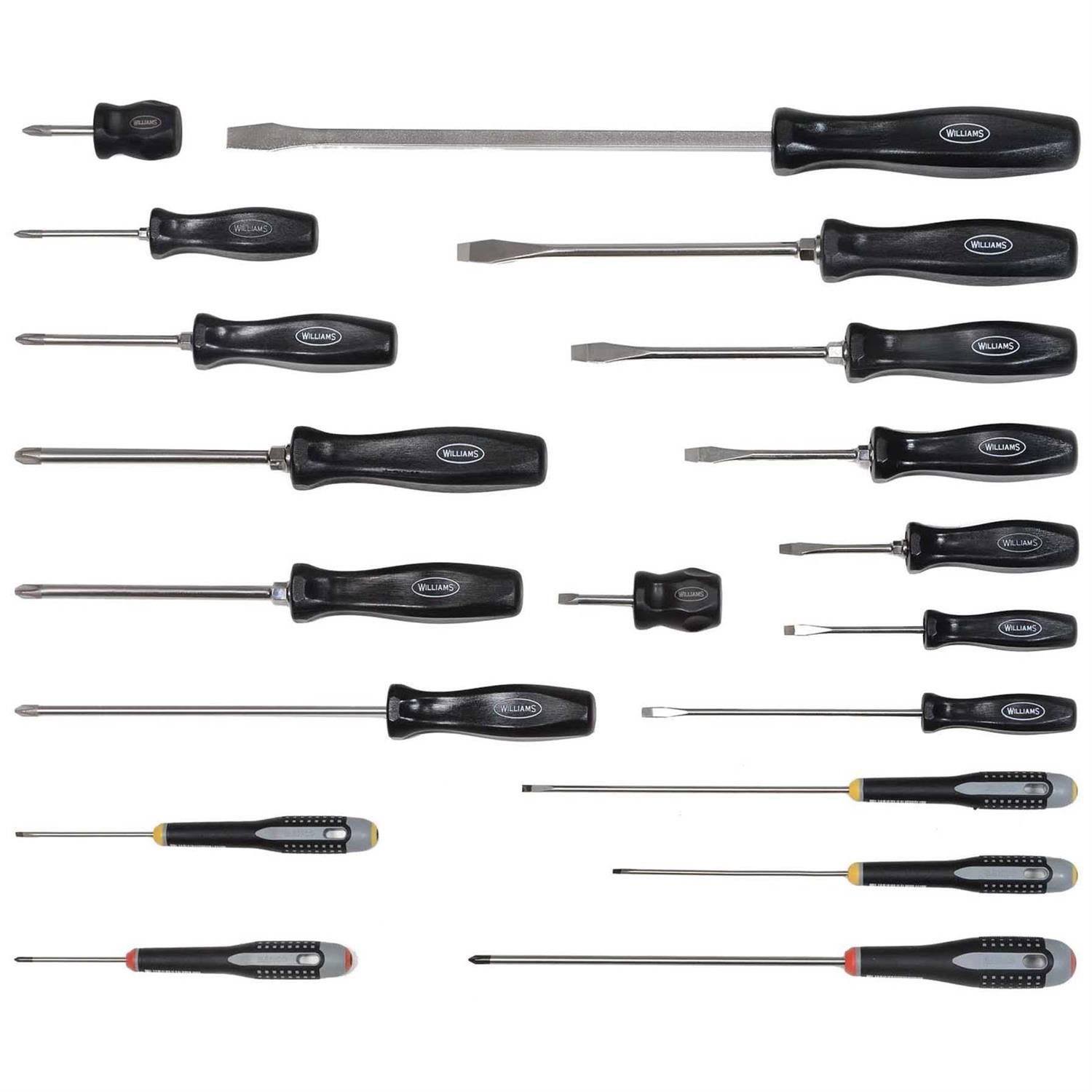 Williams 100P Mixed Screwdriver Set - Cheap Fitting