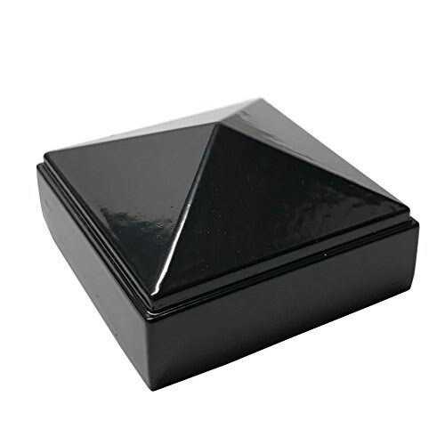 Decorex Hardware Aluminium Pyramid Post Cap for Metal Posts - Cheap Fitting