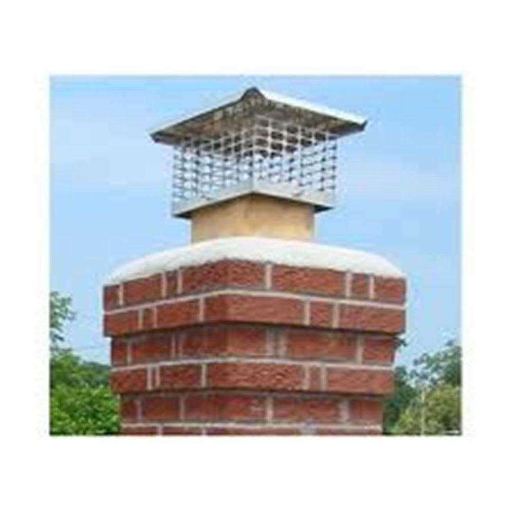 The Forever Cap 17 in. x 21 in. Adjustable Stainless Steel Chimney Cap CCSS1818 - Cheap Fitting