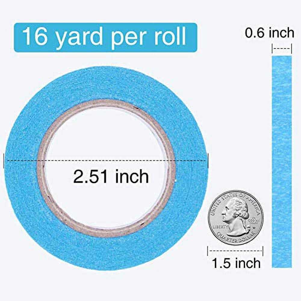 Owlkela Colored Masking Tape 16 Yard Per Roll 6 Rolls Rainbow Colors Painting Tape - Cheap Fitting