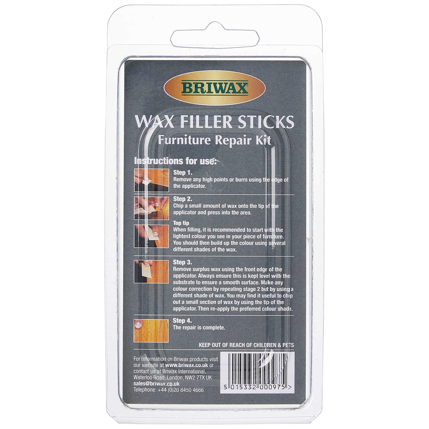 Briwax Wax Filler Sticks - Cheap Fitting