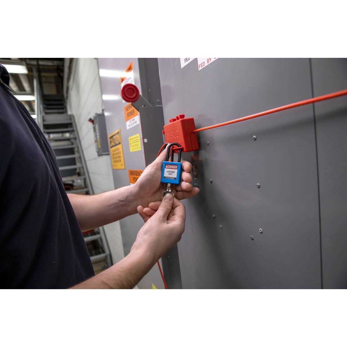 Brady SDPL-RED-38 Padlock - Cheap Fitting