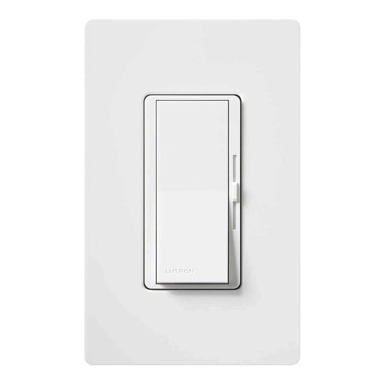 2 Pack Lutron DVCL-153P-WH-2 Diva 150-Watt Single Pole/3-Way LED/CFL Dimmer - Cheap Fitting