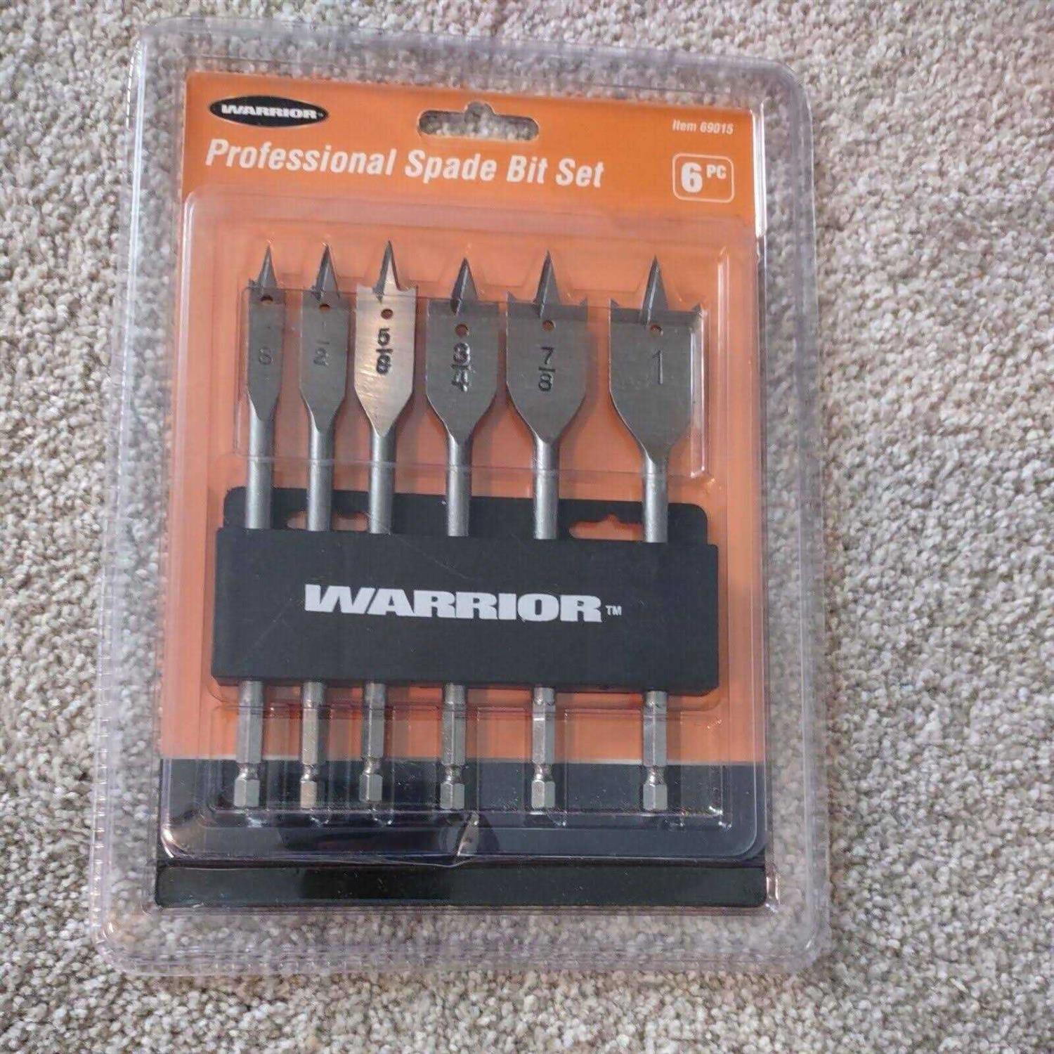 Warrior Spade Bit Set - Cheap Fitting