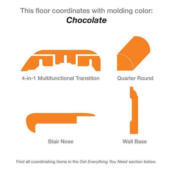 Lifeproof Oak 14 mm T x 7.6 in. W Waterproof Laminate Wood Flooring - Cheap Fitting