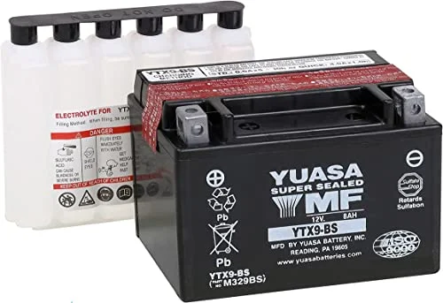Yuasa YTX9-BS Maintenance Free12 Volt Battery-YUAM329BS - Cheap Fitting