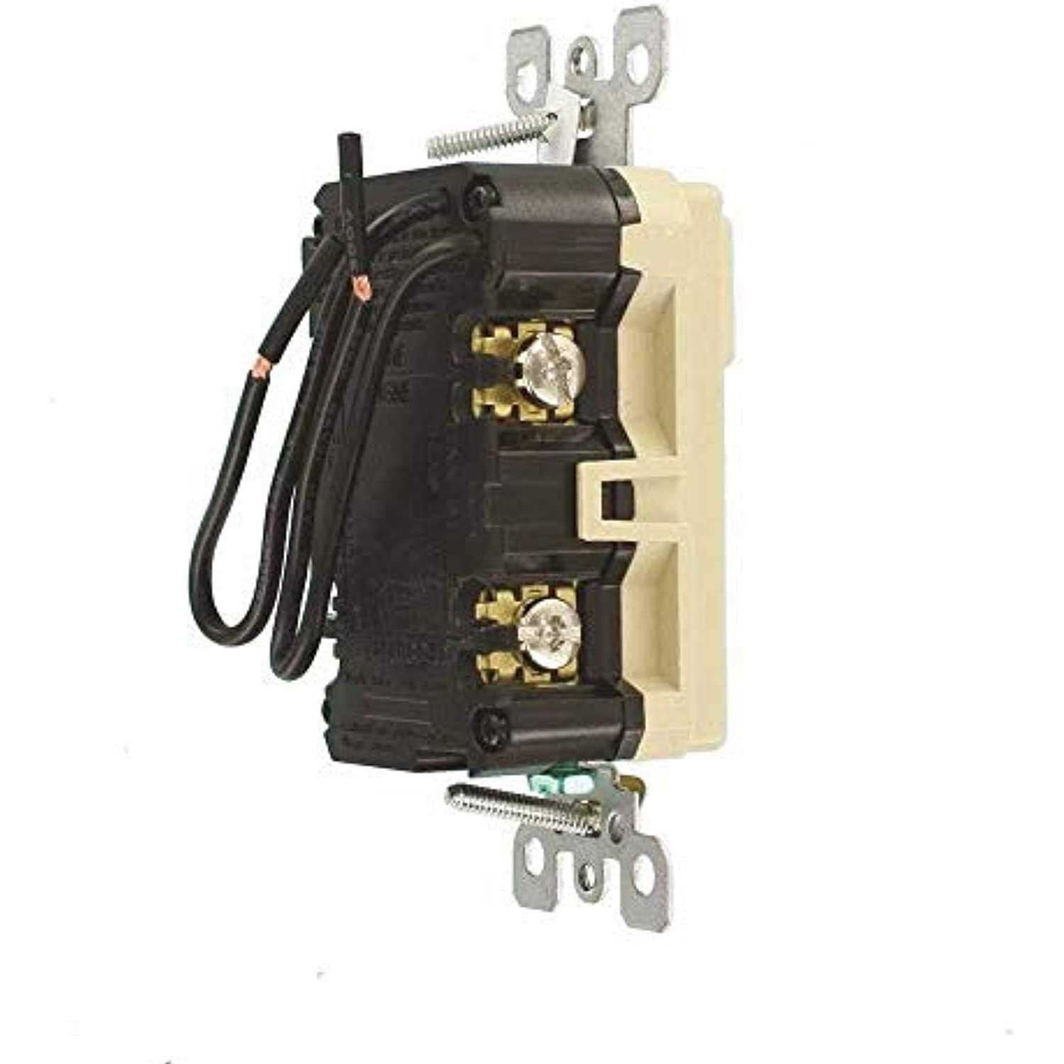 Leviton Switch & Tamper Resistant Self Test GFCI GFSW1-I - Cheap Fitting