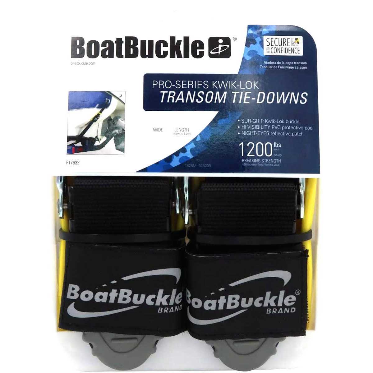BoatBuckle Pro Series Kwik-Lok Transom Tie-Down F17631 - Cheap Fitting