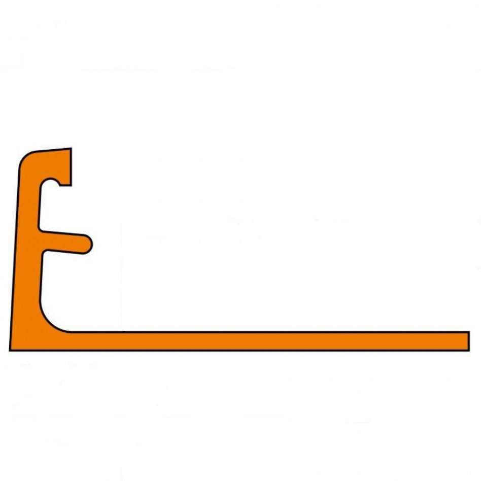 Schluter JOLLY Coated Aluminum Tile Edging Trim - Cheap Fitting