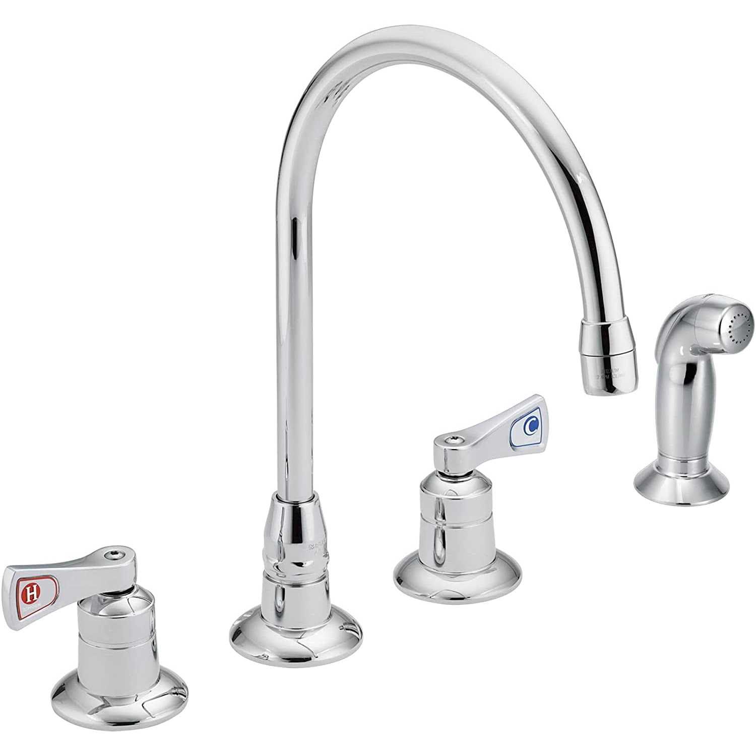 Moen M-Dura Two Handle Commercial Kitchen Faucet 8242 - Cheap Fitting