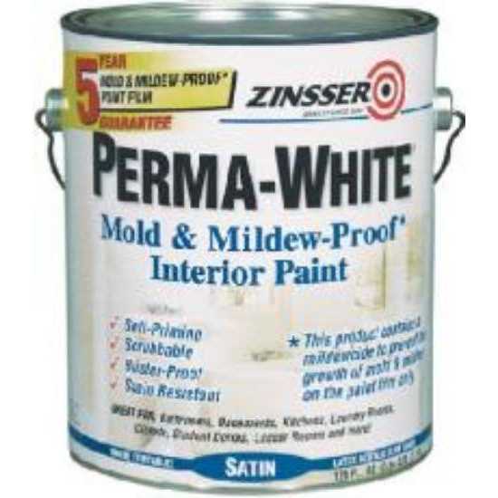 Zinsser Perma White Mold and Mildew Proof Interior Paint - Cheap Fitting