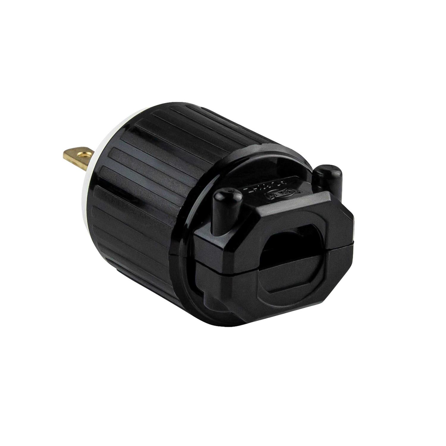 Enerlites Industrial Grade 20A 125V Straight Blade Plug 66210-BK - Cheap Fitting