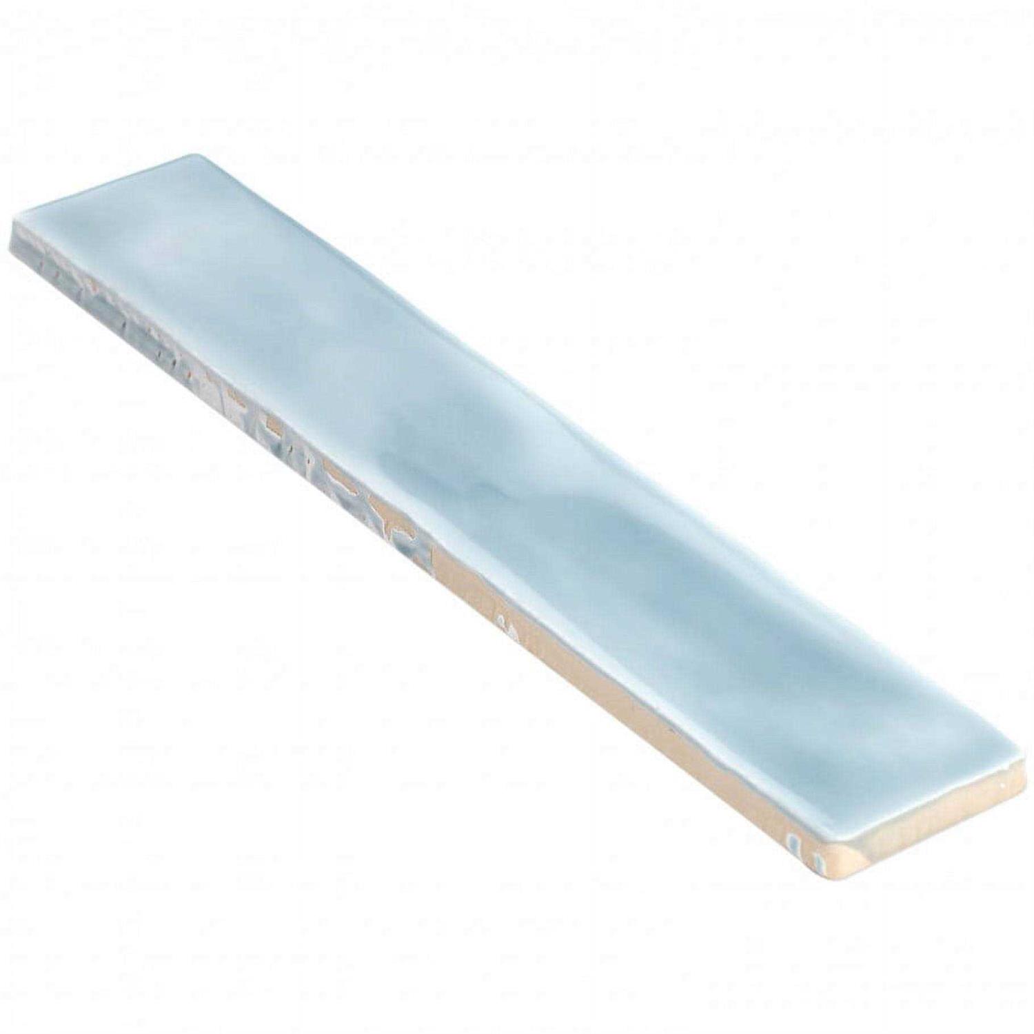 Teamson Kids Newport 2 in. x 10 in. Polished Ceramic Subway Wall Tile Sample - Cheap Fitting